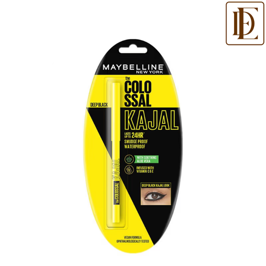 Maybelline New York The Colossal Kajal, Smudgeproof & Waterproof Lasts Up To 24H - Deep Black