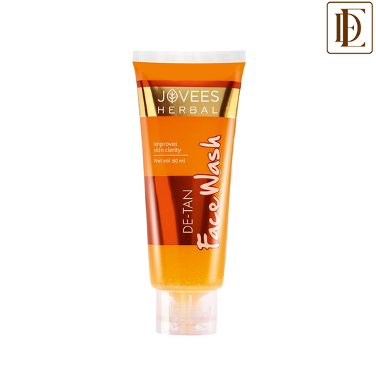 Jovees Herbal De-Tan Face Wash For Tan Removal All Skin Types And Paraben & Alcohol Free