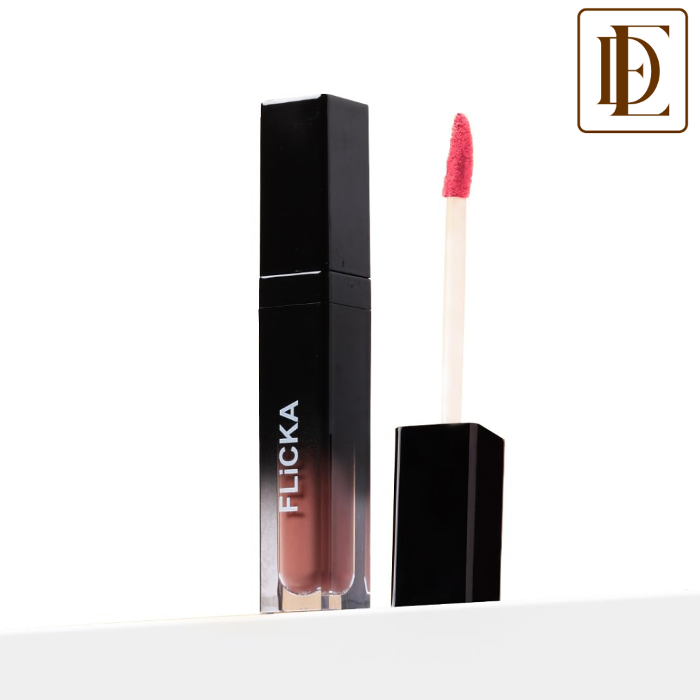 FLiCKA Set & Attack Liquid Lipstick Waterproof Easy Apply Intense Pigment