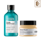 L'Oreal Professionnel Scalp Advanced Anti-Dandruff Dermo-Clarifier Shampoo+ Absolut Repair Hair Mask
