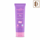 Aqualogica Illuminate+ Dewy Lightweight Sunscreen Gel SPF 50+ PA++++ for All Skin Types