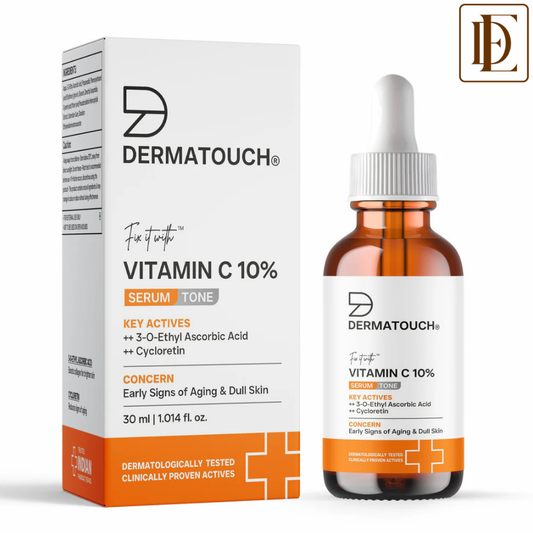 Dermatouch Vitamin C 10% Serum With Cycloretin Brightening, Firming & Anti-Aging Face Serum