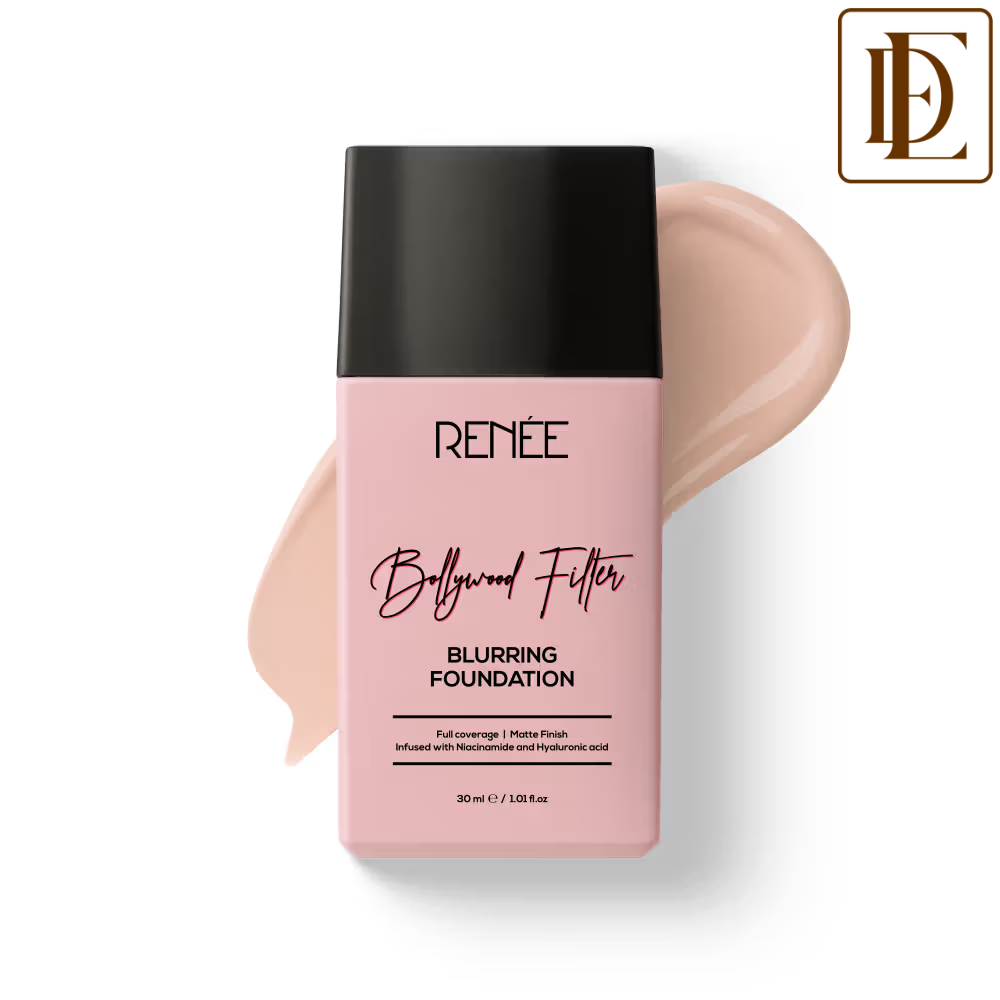 RENEE Bollywood Filter Blurring Matte Finish Liquid Foundation with Niacinamide