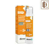 The Derma Co C-Cinamide Radiance Sunscreen SPF 50 Aqua Gel PA++++ With Vitamin C & Niacinamide