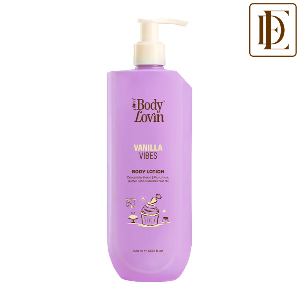 Plum BodyLovin Vanilla Vibes Body Lotion Nourishing & Barrier-Repairing Velvety Cream Formula