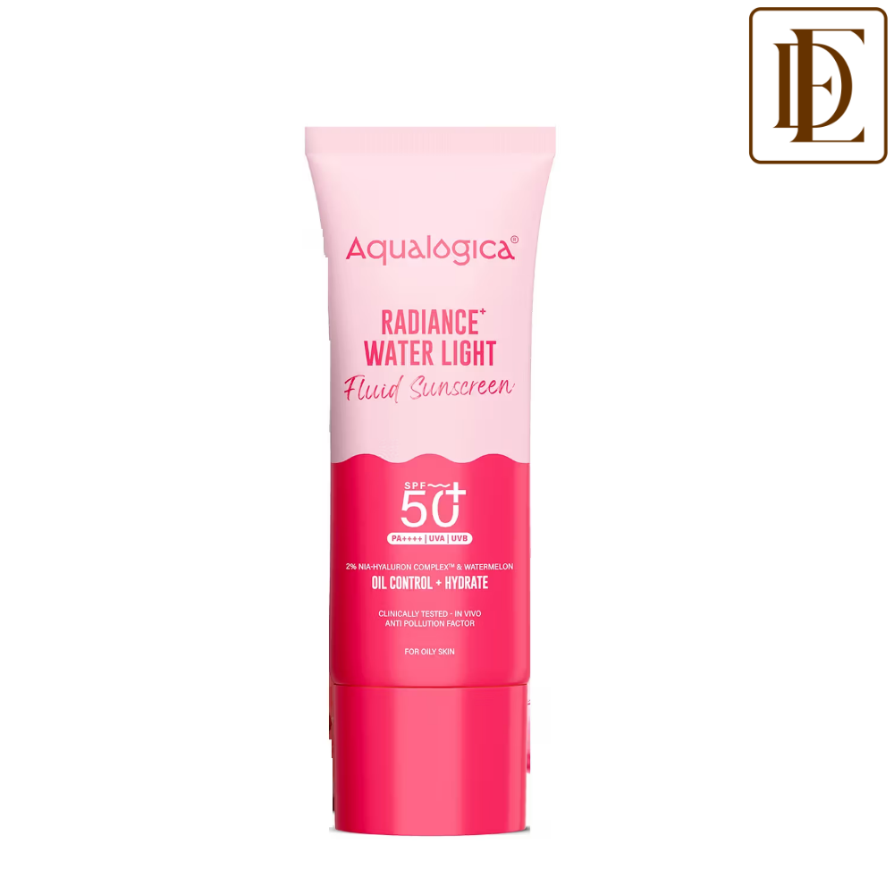 Aqualogica Radiance+ Water Light Fluid Sunscreen SPF 50+ PA++++