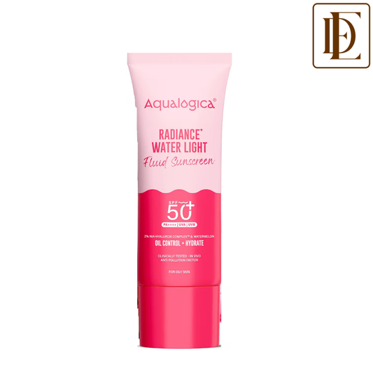 Aqualogica Radiance+ Water Light Fluid Sunscreen SPF 50+ PA++++