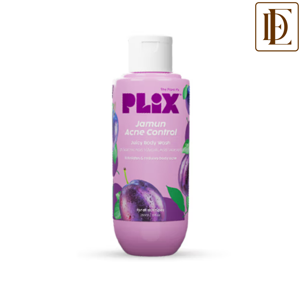 Plix 2% Salicylic Acid Body Wash For Body Acne, Deeply Exfoliating Dead Skin Cells, Moisturizes Skin