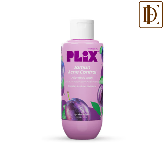 Plix 2% Salicylic Acid Body Wash For Body Acne, Deeply Exfoliating Dead Skin Cells, Moisturizes Skin