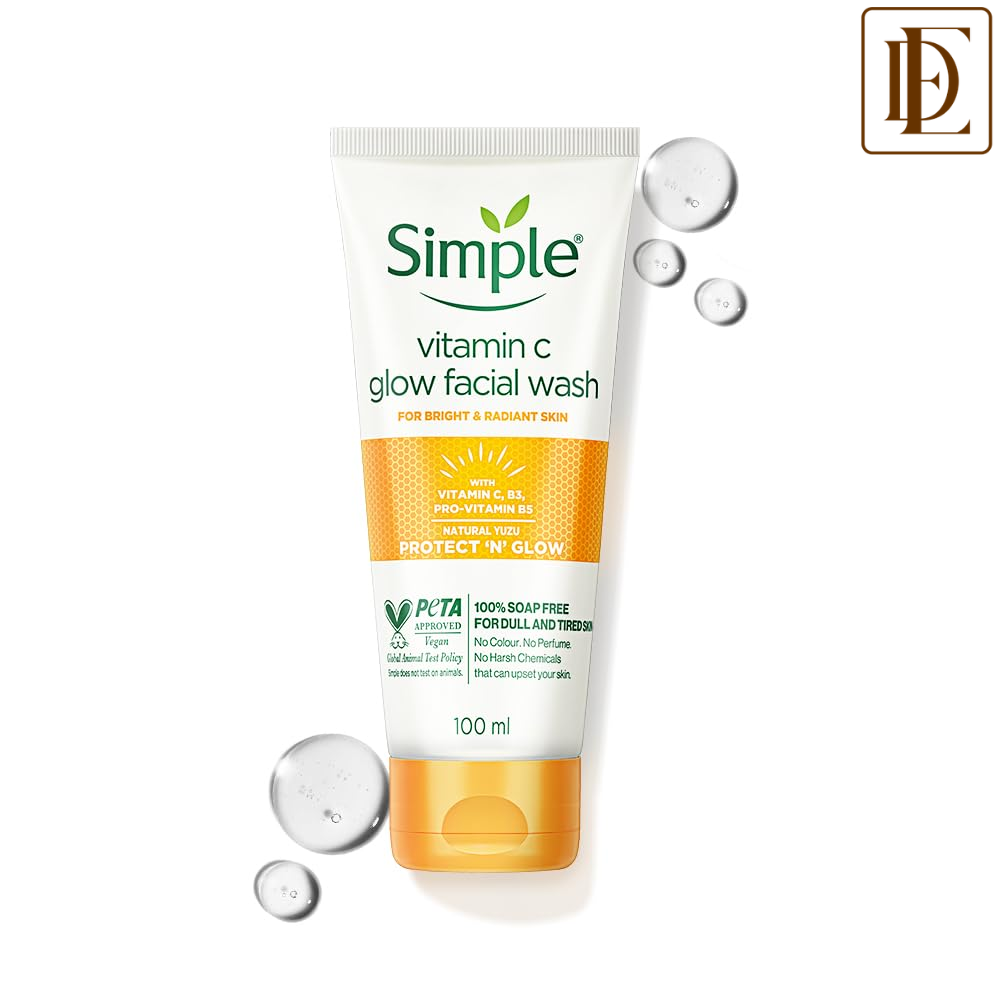 Simple Protect N Glow Vitamin C Glow Facial Wash