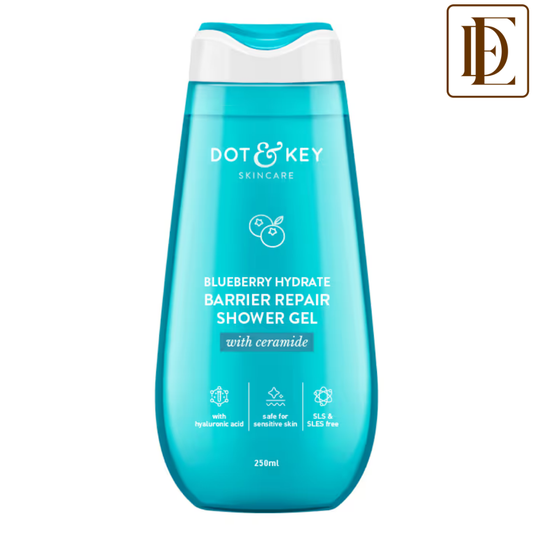 Dot & Key Blueberry Hydrate Barrier Repair Shower Gel, With Ceramide & Hyaluronic
