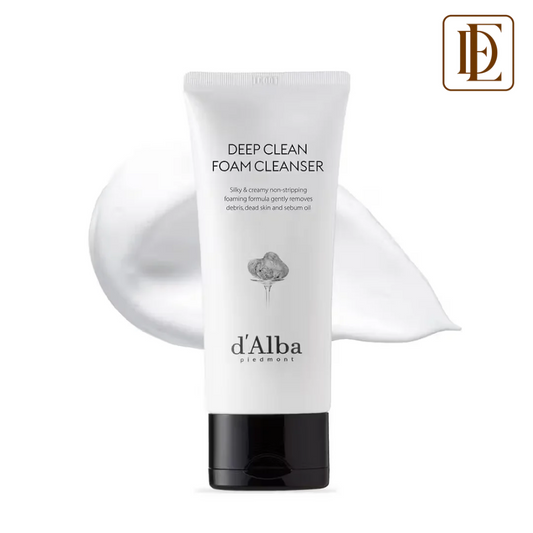 d'Alba piedmont White Truffle Deep Clean Foam Cleanser, Vegan, All Skin Types