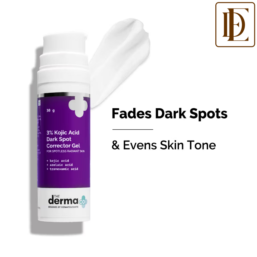 The Derma Co 3% Kojic Acid Gel for Dark Spot Correction and Spotless & Radiant Skin