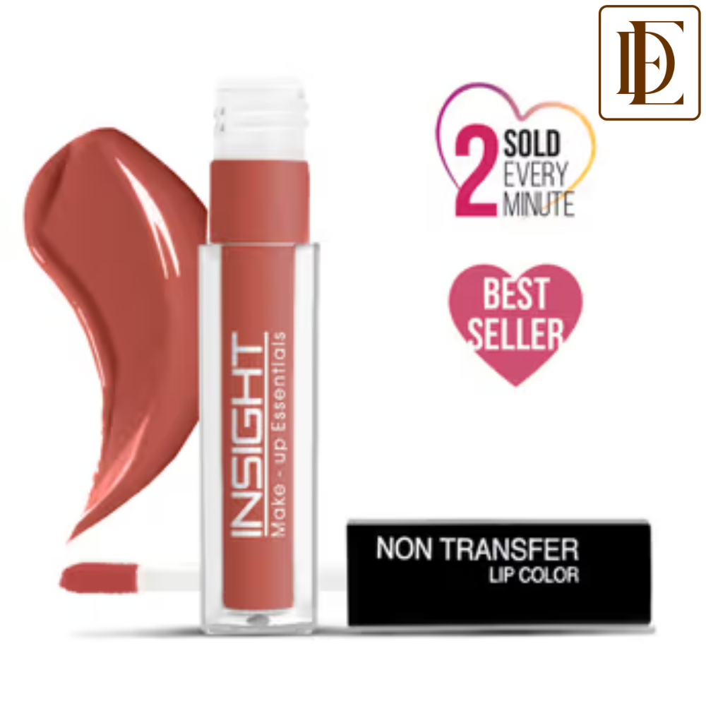 Insight Cosmetics Non-Transfer Lip Color, 12hr Long Lasting Matte Lips, Moisturizing & Light Weight