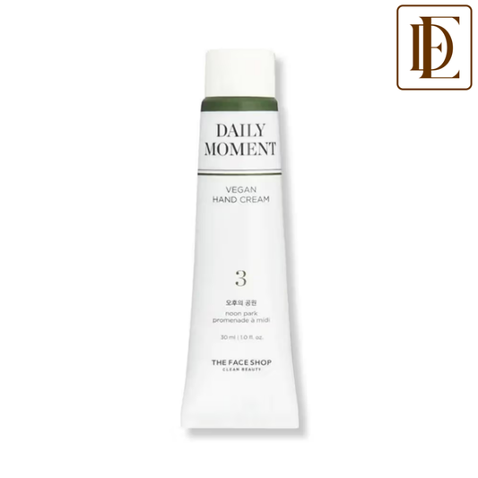 The Face Shop Non-Greasy Korean Vegan Hand Cream - Noon Park With Hyaluronic Acid