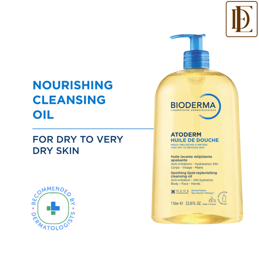 Bioderma Cleansing Oil - Atoderm Huile De Douche With Niacinamide