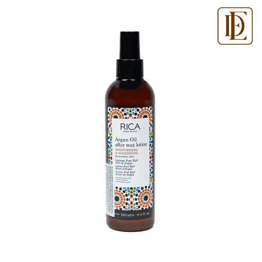 Rica Argan After Wax Lotion For Sensitive Skin With Sun Flower Oil, Jojoba Oil & Vitamin E