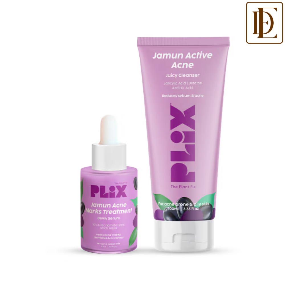 Plix Jamun Face Wash & Acne Marks Serum Combo