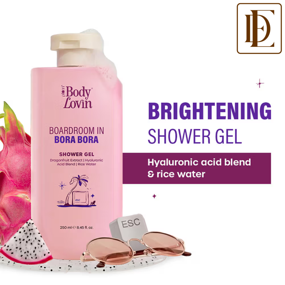 Plum BodyLovin’ Boardroom In Bora Bora Shower Gel, Hydrating & Brightening Body Wash