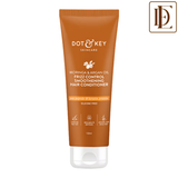 Dot & Key Moringa & Argan Frizz Control Smoothing Hair Conditioner, Pea Peptide & Keratin Protein