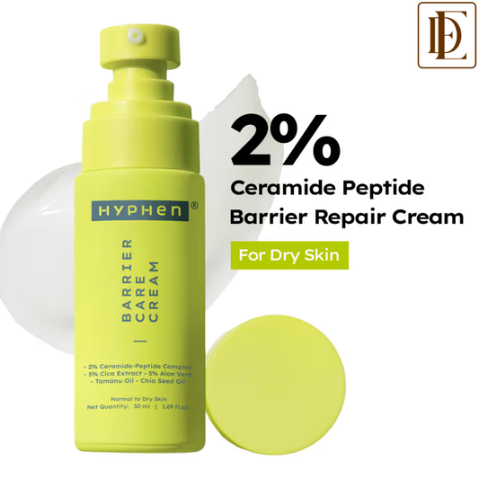 Hyphen 2% Ceramide-Peptide Complex Barrier Repair Moisturizer-Dry Skin Non-Comedogenic & Lightweight