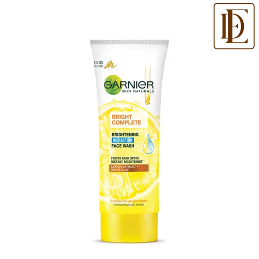 Garnier Bright Complete Brightening Duo Action Face Wash