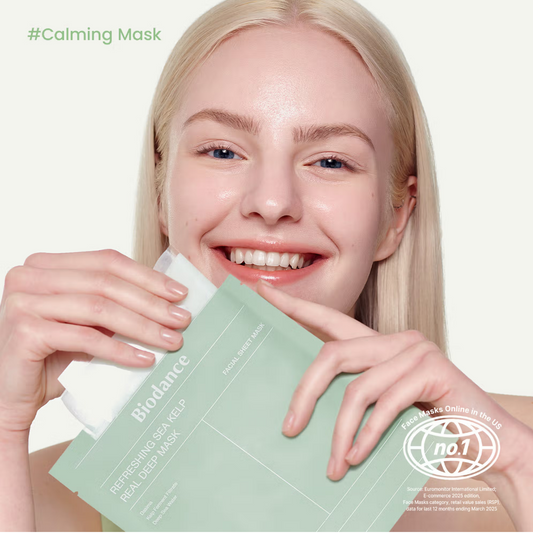 Biodance Refreshing Sea Kelp Real Deep Mask - Pack of 4