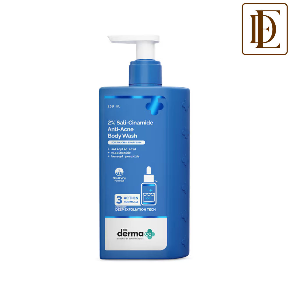 The Derma Co 2% Sali-Cinamide Anti-Acne Body Wash