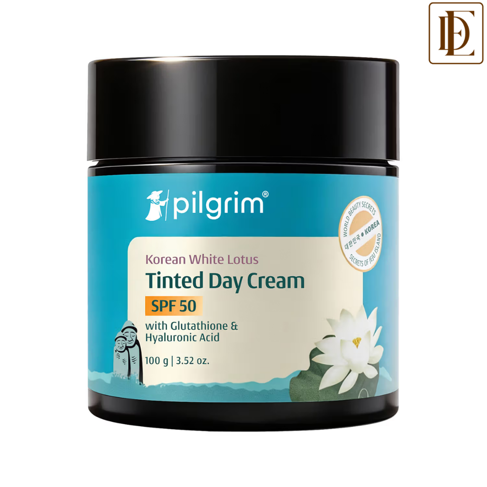 Pilgrim White Lotus Day Cream SPF 50 with Camellia & Yugdugu