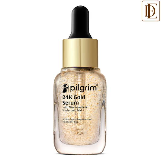 Pilgrim 24K Gold Face Serum with Niacinamide & Hyaluronic Acid