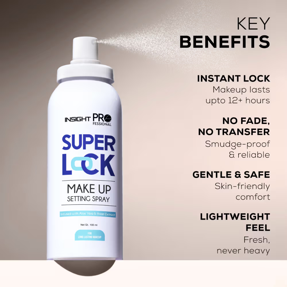 Insight Cosmetics Professional Super Lock Makeup Setting Spray