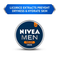 NIVEA MEN Creme, Dark Spot Reduction, Non Greasy Moisturizer, Cream with UV Protect