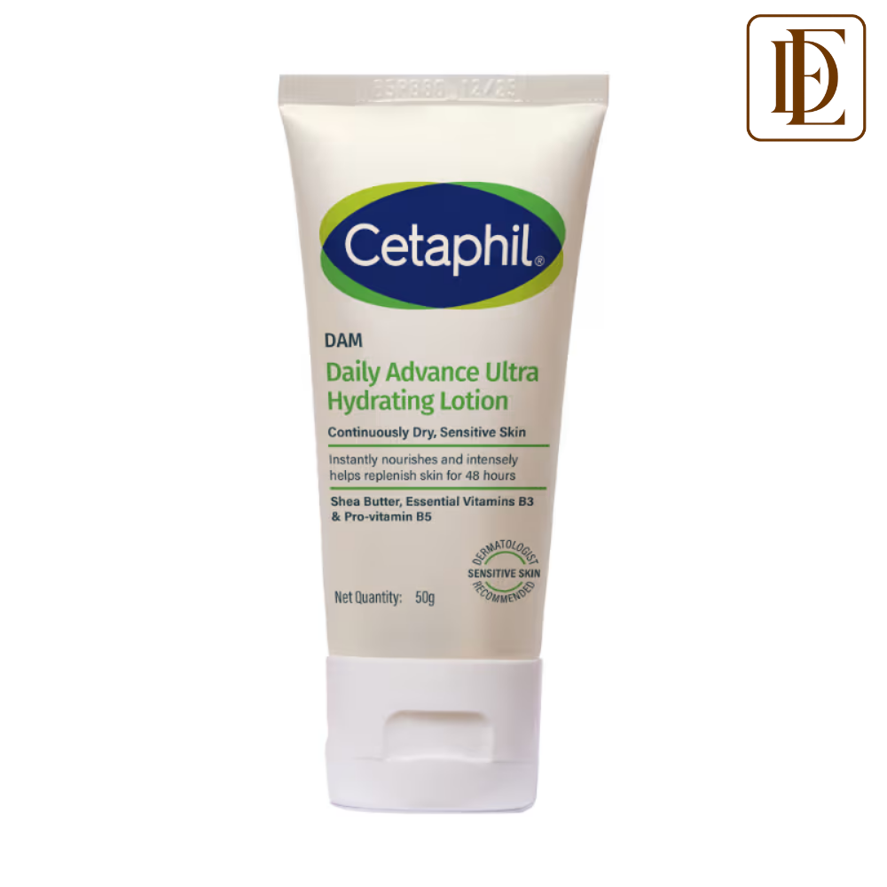 Cetaphil DAM Daily Advance Ultra Hydrating Lotion With Shea Butter & Niacinamide Sensitive Skin