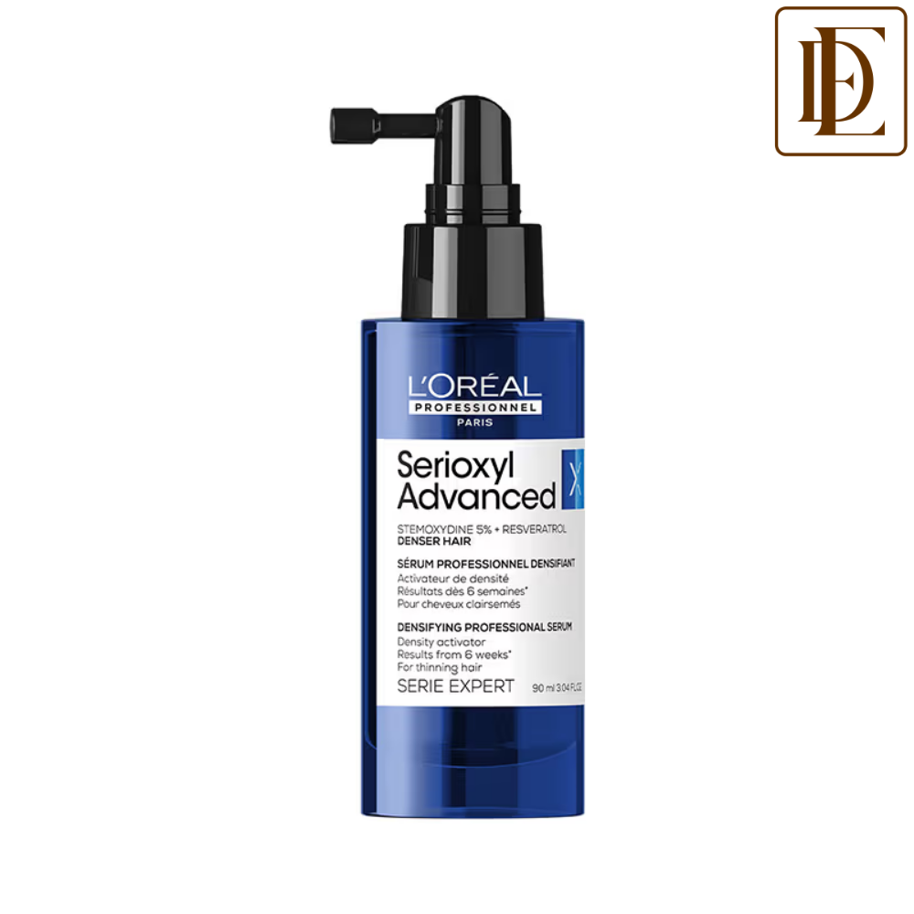 L’Oréal Professionnel Serioxyl Advanced Hair Growth Serum, Stemoxydine 5% & Resveratrol