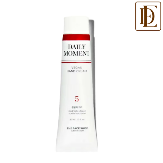 The Face Shop Daily Moment Korean Vegan Hand Cream Midnight Street With Hyaluronic Acid