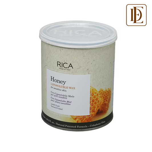 Rica Honey Liposoluble Wax For Sensitive Skin With Glyceryl Rosinate & Natural Beeswax