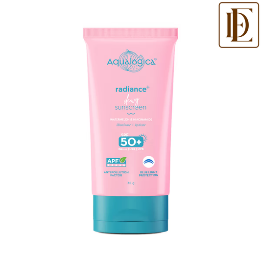 Aqualogica Radiance+ SPF 50+ PA++++, Watermelon, Niacinamide, APF, In-Vivo Tested