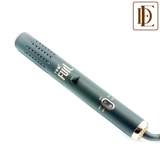 HNK Hair N Kraft Furl Professional Hair Curler & Straightener 2 In 1 Fast Heating Ceramic Plate
