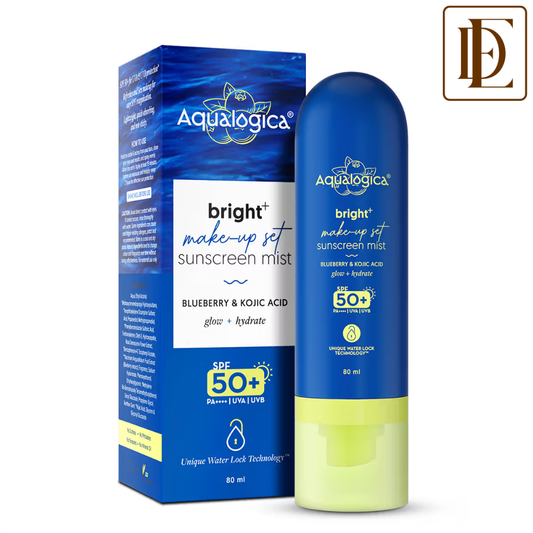 Aqualogica Bright+ Makeup Set Sunscreen Mist SPF 50+