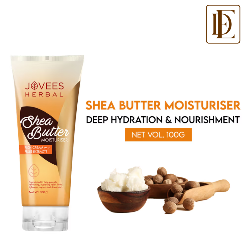 Jovees Herbal Shea Butter Moisturizer With Shea Butter Restores Hydration For Normal & Dry Skin