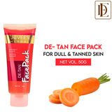 Jovees Herbal De-Tan Face Pack For Tan Removal And Skin Revitalization Bright And Glowing Skin