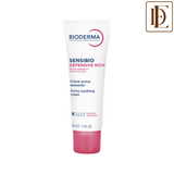 Bioderma Sensibio Defensive Rich Soothing 12hr Moisturizer With Vitamin E - Sensitive Skin