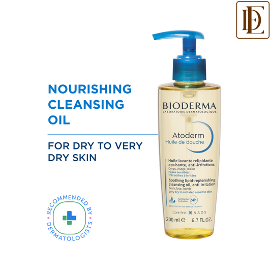 Bioderma Cleansing Oil - Atoderm Huile De Douche With Niacinamide