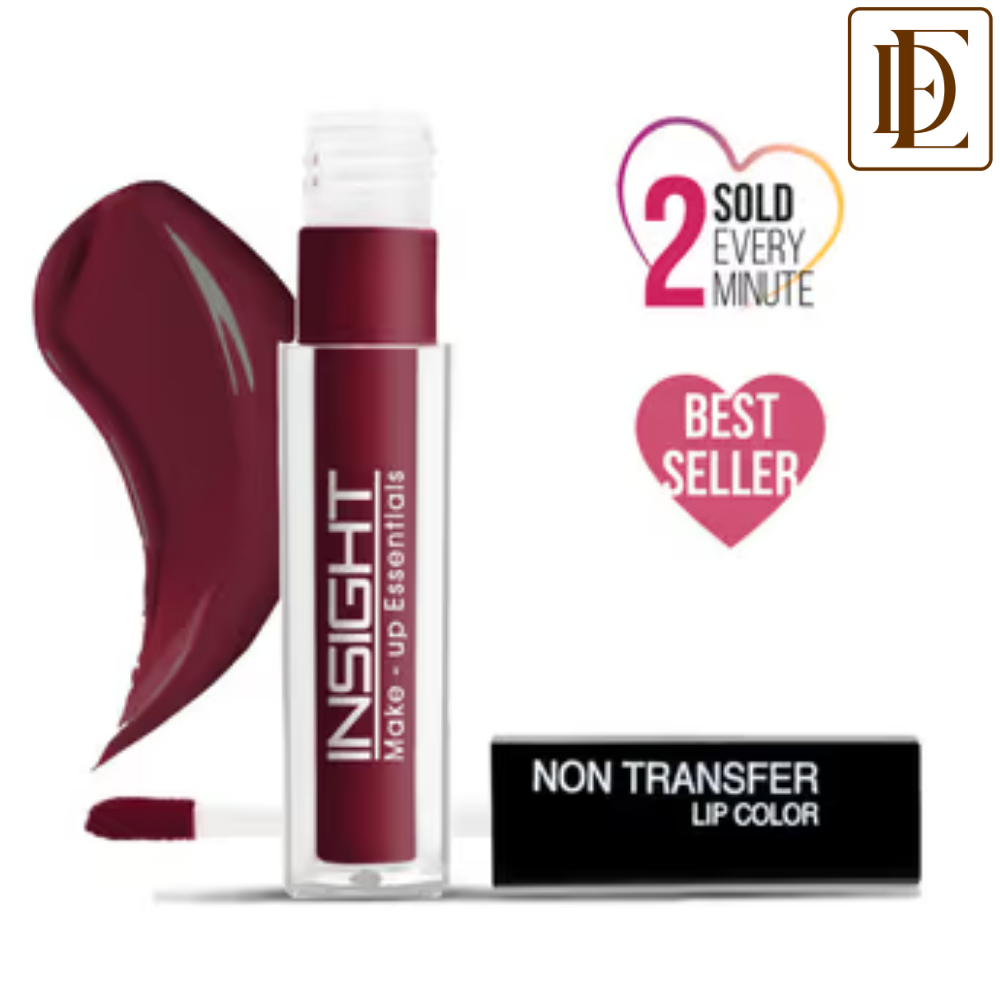 Insight Cosmetics Non-Transfer Lip Color, 12hr Long Lasting Matte Lips, Moisturizing & Light Weight