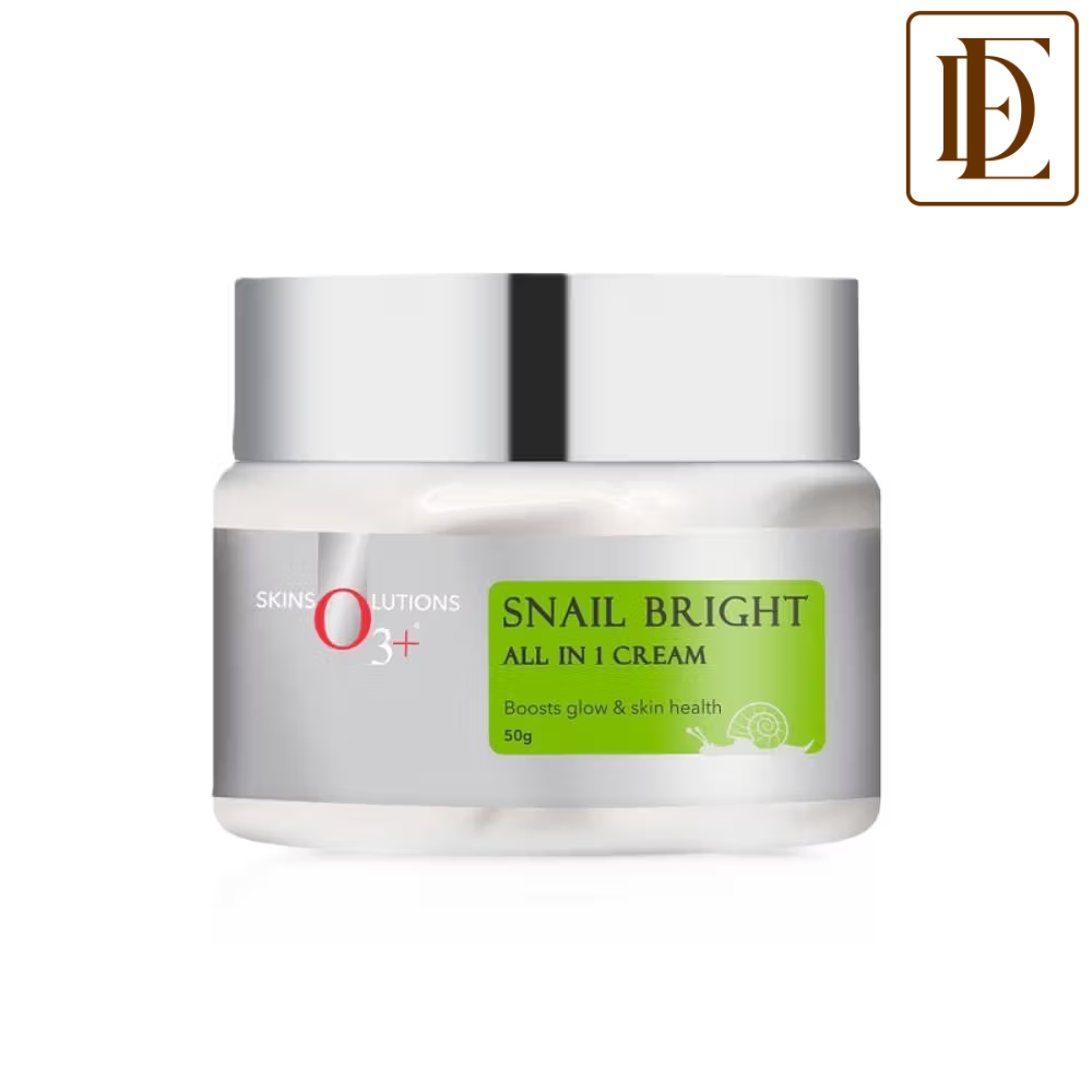 O3+ Snail Bright Mucin Gel Cream Moisturiser For Korean Glass Glow & Barrier Repair