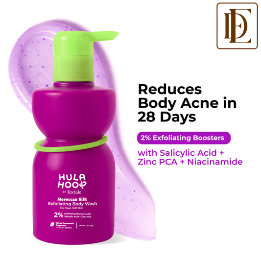 FoxTale Hula Hoop Exfoliating Body Wash by Foxtale , Exfoliates & Smoothens
