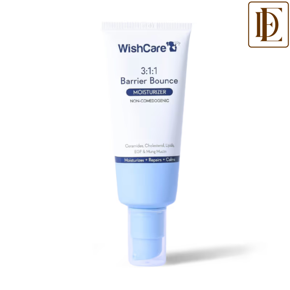 WishCare 3:1:1 Barrier Bounce Moisturizer for Dry & Sensitive Skin with Ceramides & Mung Mucin