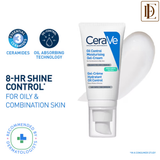 CeraVe Oil Control Gel-Cream Lightweight Moisturizer For Oily & Combination Skin With Shine Control