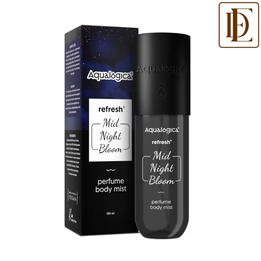 Aqualogica Refresh + Mid Night Bloom Perfume Body Mist-Long Lasting Fragrance for All Skin Types