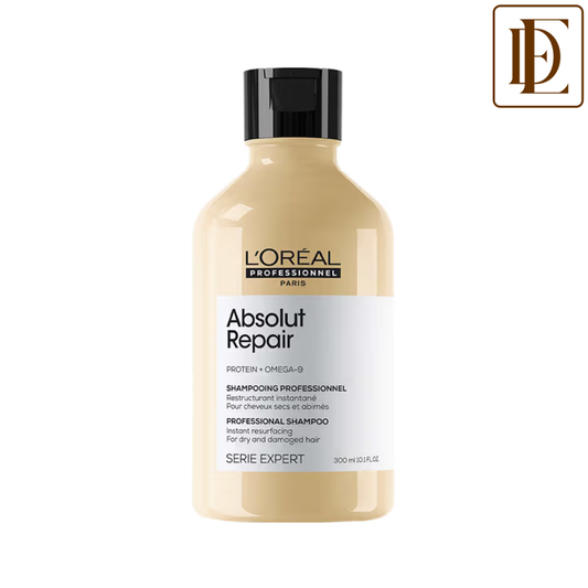 L'Oréal Professionnel Absolut Repair Shampoo For Dry and Damaged Hair With Protein & Omega-9